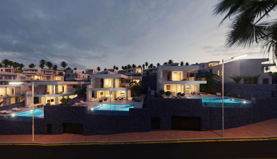 Serenity Luxury Villas Tenerife Construction of 27 luxury villas in Tenerife